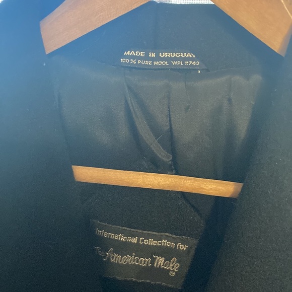 Mens Vintage Wool Coat Size 40 - Picture 2 of 8